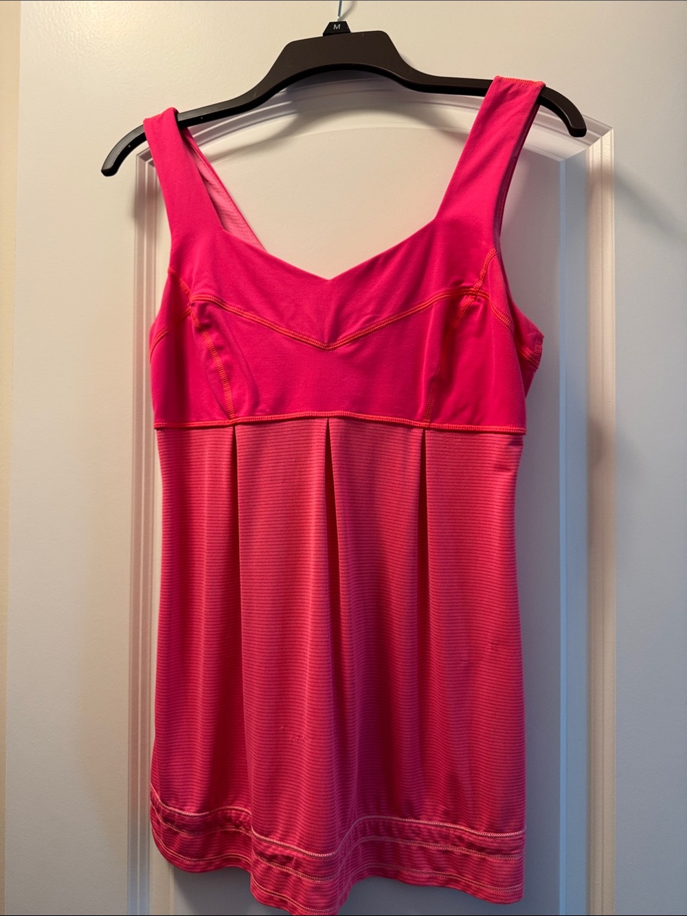 lululemon athletica Bright Pink Built-In Bra Tank